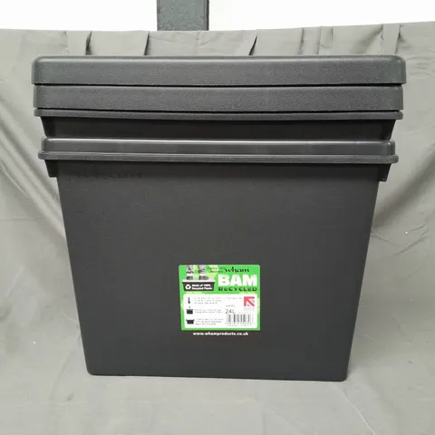 BOXED WHAM BAM SET OF 2 PLASTIC STORAGE CONTAINERS