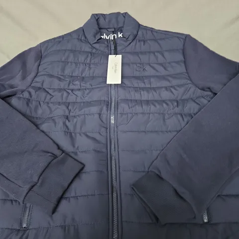 CALVIN KLEIN GOLF NAVY JACKET SIZE L