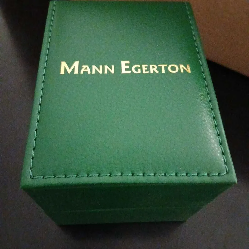 MANN EGERTON RAPTOR BLACK WHITE WATCH – SKELETON CHRONOGRAPH