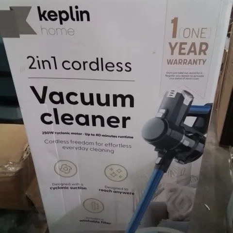 BOXED KEPLIN 2IN1 CORDLESS VACUUM CLEANER 