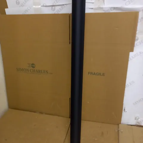 BLACK BLACKOUT ROLLER BLIND APPROXIMATELY 150X160CM AND GREEN BLACKOUT ROLLER BLIND APPROXIMATELY 180X160CM