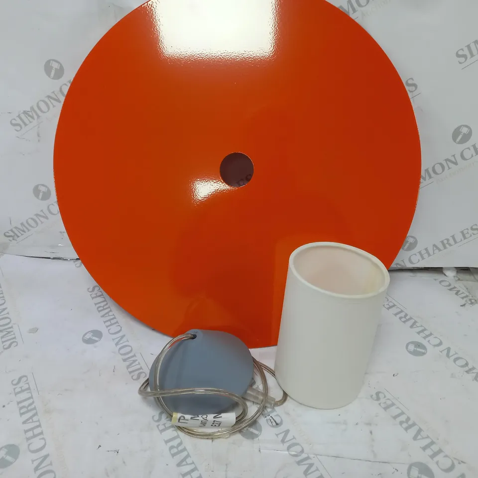 BOXED GALLIS TWENTY MINI 120CM PENDANT IN ORANGE 