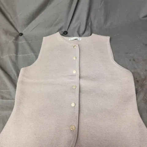 Abercrombie & Fitch beige Knit Vest – Women's, Size M