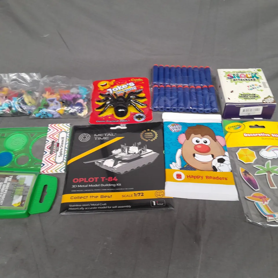 MEDIUM BOX OF ASSORTED TOYS AND GAMES TO INCLUDE TOP TRUMPS, POKEMON AND CARD GAMES