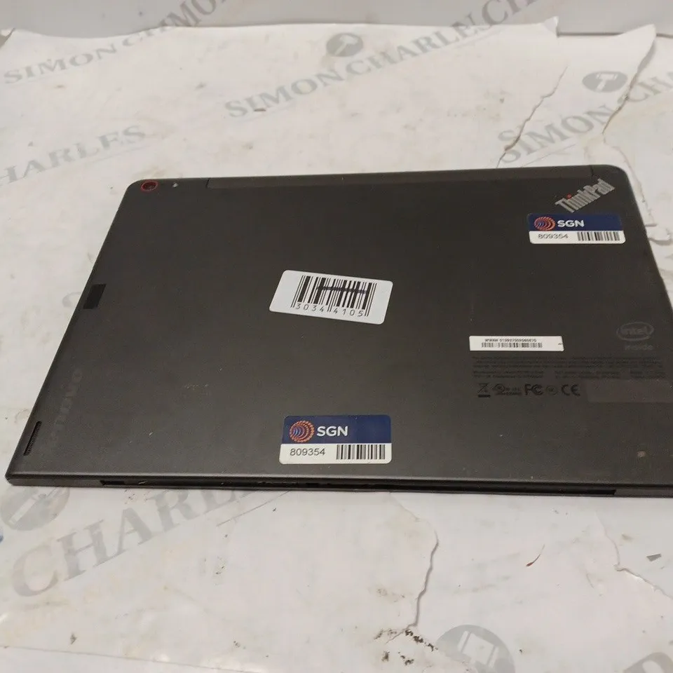 LENOVO THINKPAD TABLET IN BLACK 