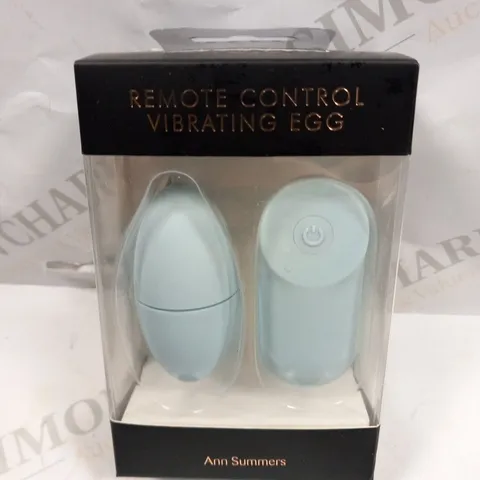 BOXED ANN SUMMERS REMOTE CONTROL VIBRATING EGG