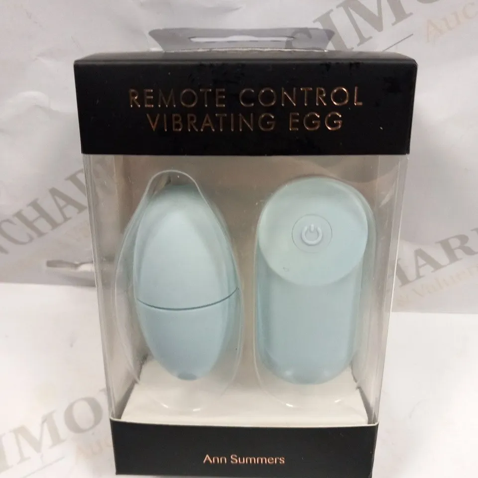 BOXED ANN SUMMERS REMOTE CONTROL VIBRATING EGG