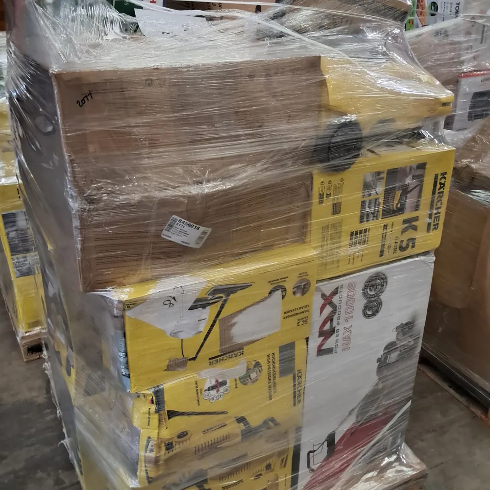 PALLET OF APPROXIMATELY 19 UNPROCESSED RAW RETURN HOUSEHOLD AND ELECTRICAL GOODS TO INCLUDE;