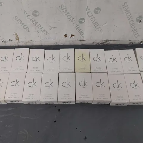 20X BOXED CK ONE EAU DE TOILETTE 50ML