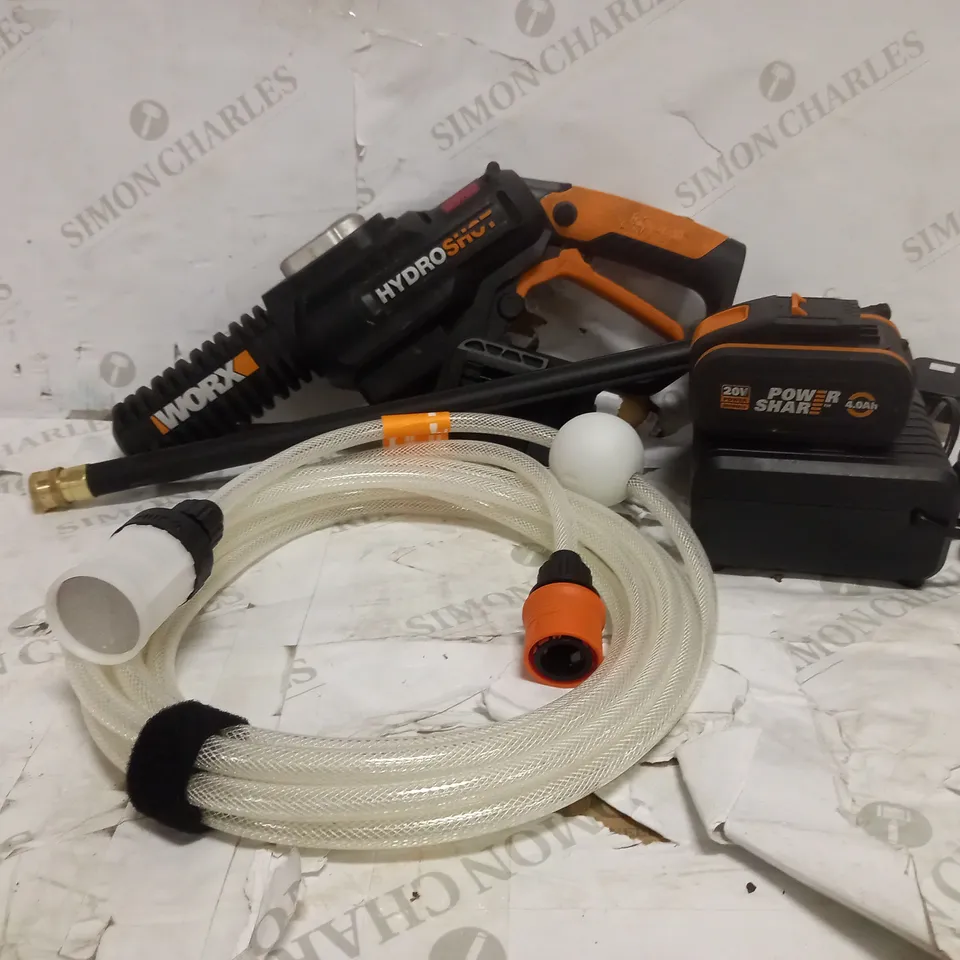 WORX WG630E.1 18V HYDROSHOT PORTABLE PRESSURE CLEANER