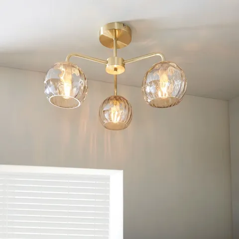 BOXED LITCHFORD SEMI FLUSH MOUNT (1 BOX)