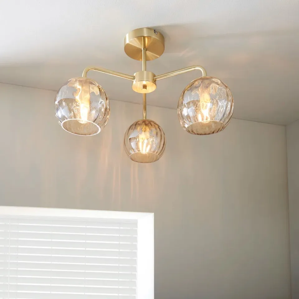 BOXED LITCHFORD SEMI FLUSH MOUNT (1 BOX)