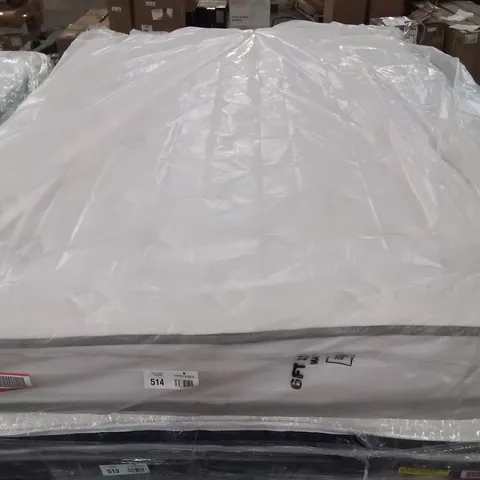 QUALITY BAGGED NOVILLA 25CM ORTHO MEMORY FOAM POCKET SPRUNG 135CM DOUBLE MATTRESS