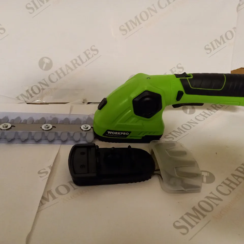 WORKPRO 7.2V CORDLESS GRASS SHEAR AND TRIMMER 