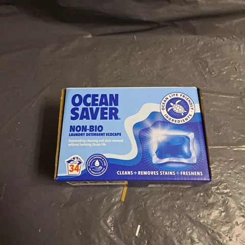 OCEAN SAVER NON-BIO LAUNDRY DETERGENT ECOCAPS 