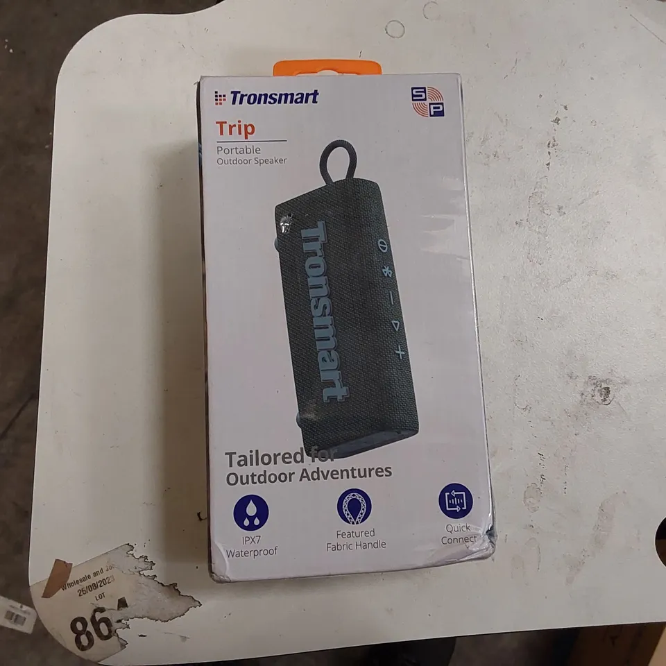 BRAND NEW BOXED TRONSMART TRIP PORTABLE OUTDOOR SPEAKER (1 BOX)