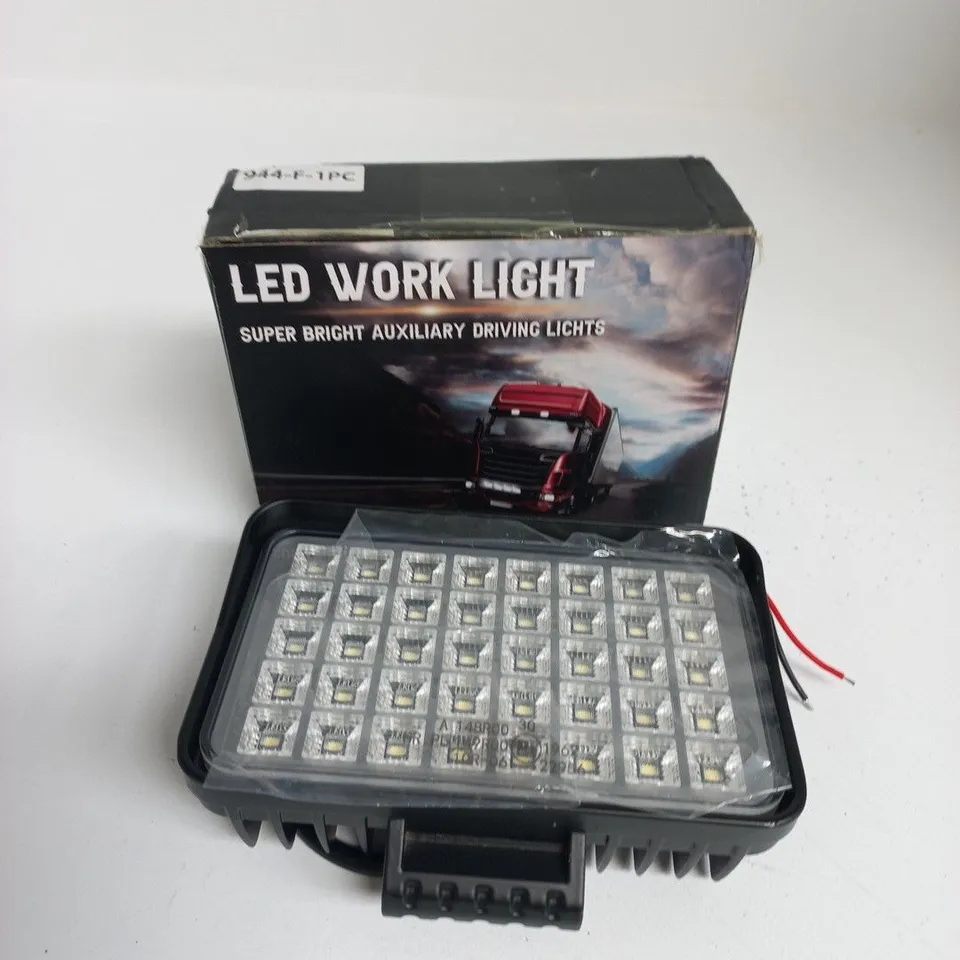LED WORK LIGHT FOR VEHICLES – BOXED, SUPER BRIGHT AUXILIARY DRIVING LIGHT