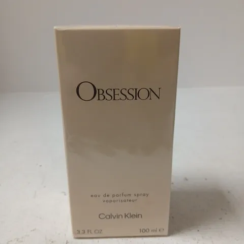 BOXED AND SEALED CALVIN KLEIN OBSESSION EAU DE PARFUM 100ML