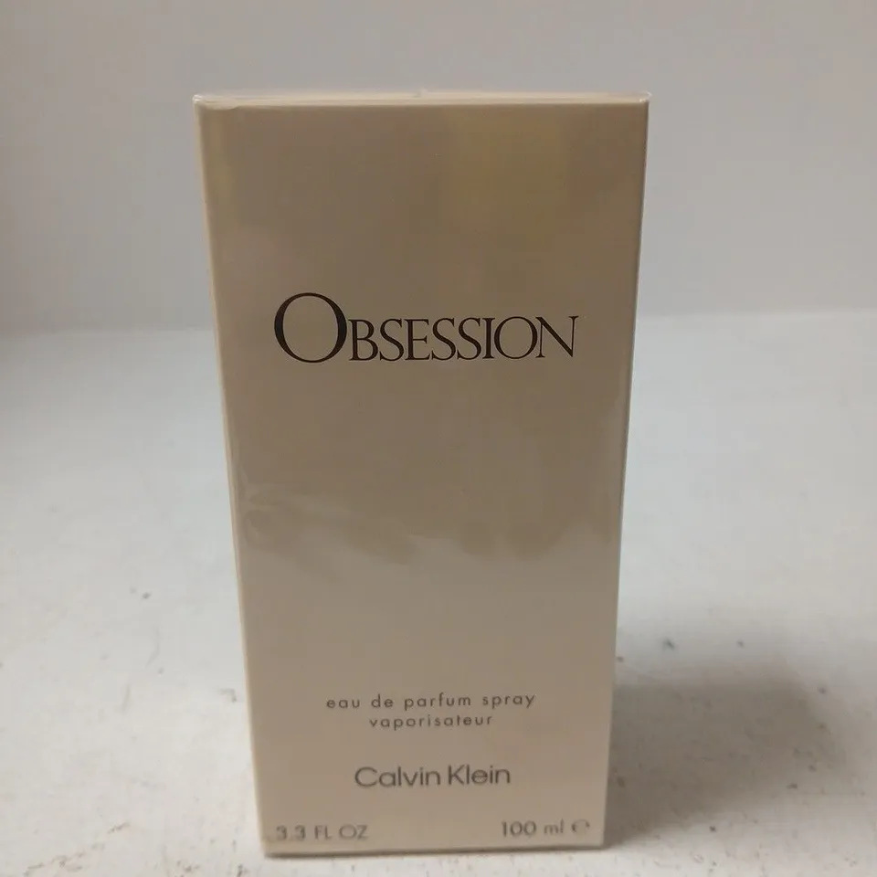 BOXED AND SEALED CALVIN KLEIN OBSESSION EAU DE PARFUM 100ML