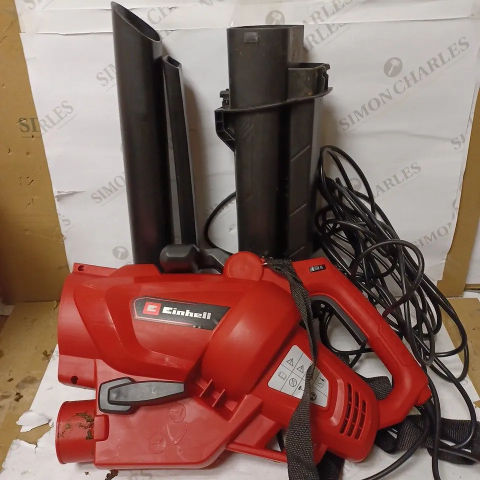 EINHELL GC-EL 3024 E ELECTRIC LEAF BLOWER AND VACUUM