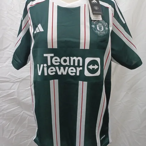ADIDAS FOOTBALL JERSEY, GREEN - SIZE M