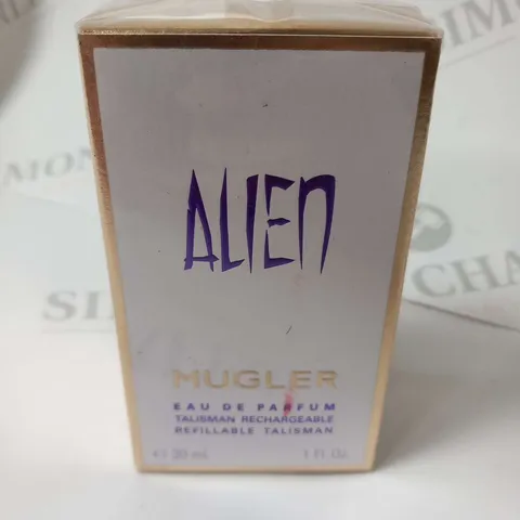 BOXED AND SEALED ALIEN MUGLER EAU DE PARFUM 30ML REFILLABLE TALISMAN