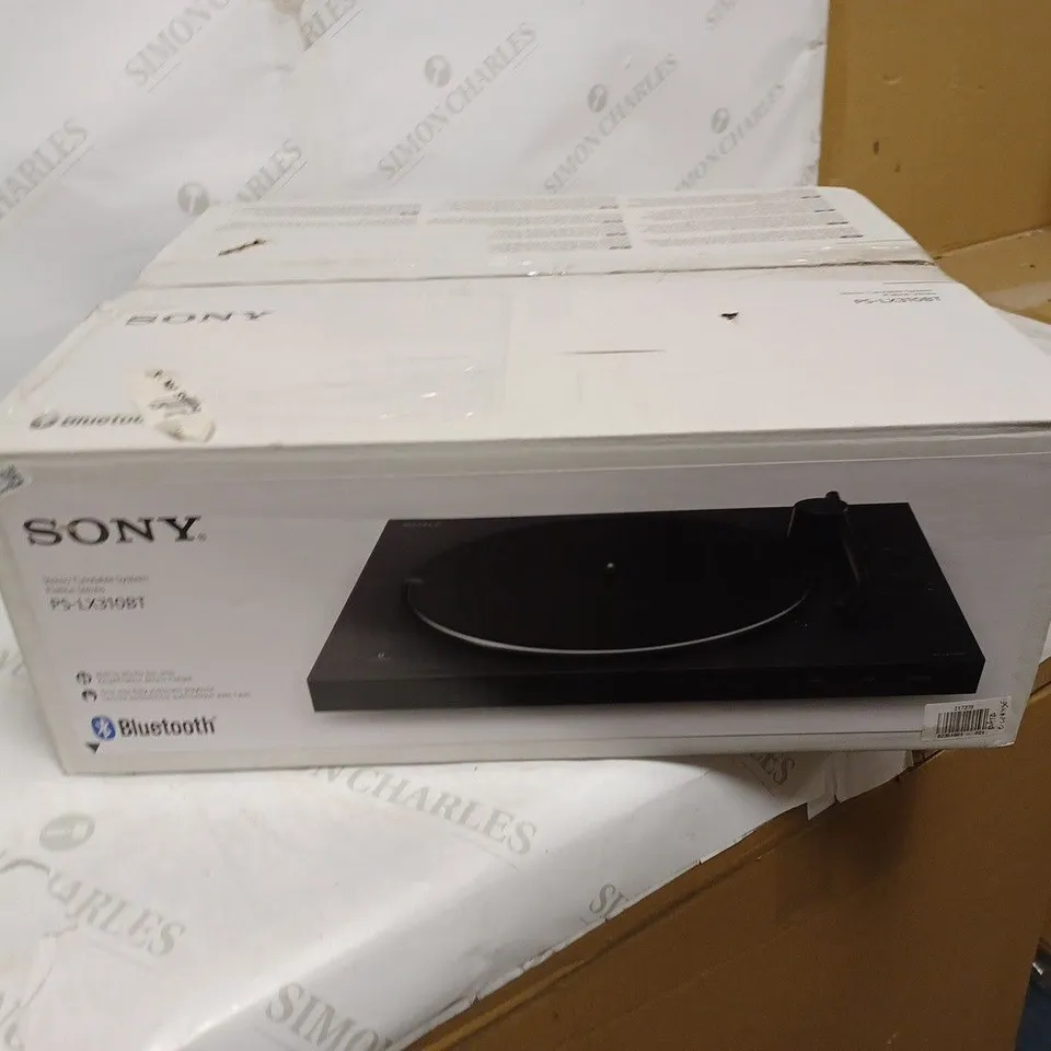 SONY PS-LX310BT STEREO TURNTABLE SYSTEM 