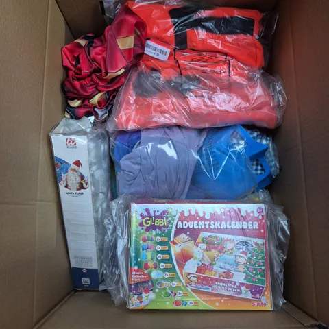 LARGE BOX OF ASSORTED TOYS AND GAME