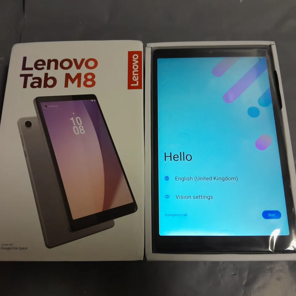 BOXED LENOVO TAB M8 4TH GEN 2024 TABLET