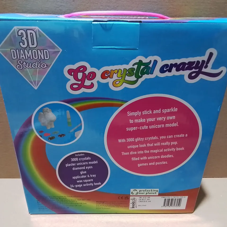LOT OF 5 BRAND NEW SPARKLY UNICORN CRAFT SETS
