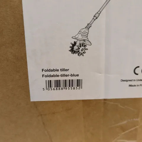 FOLDABLE TILLER – BLUE (BOXED)