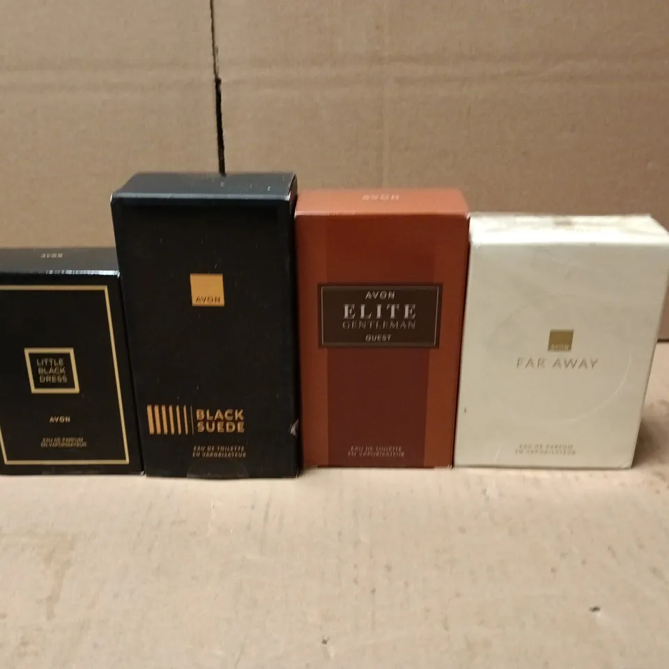 LOT OF 4 ASSORTED ZARA EA DE PARFUMS TO INCLUDE ELITE QUEST AND FAR AWAY