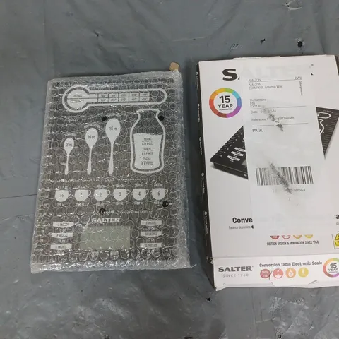 SALTER COONVERSION TABLE ELECTRONIC SCALE