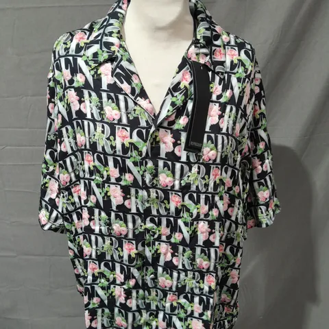 REPRESENT VISCOSE FLORAL REPRESENT SHIRT - M
