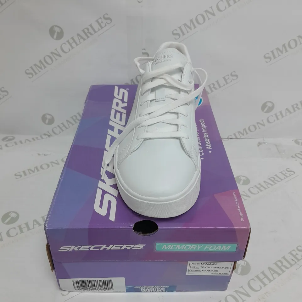 SKECHERS COURT CLASSIC EDEN TRAINER SIZE 6