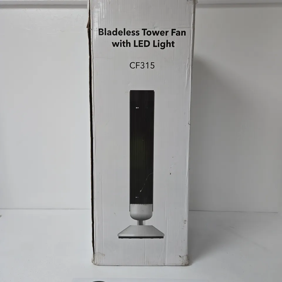 BLADELESS TOWER FAN WITH LED LIGHT – CF315