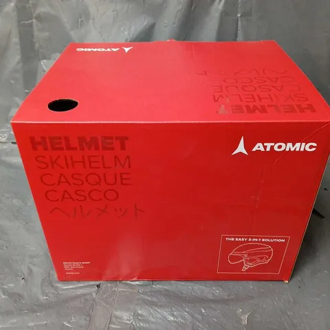 BOXED ATOMIC SAVOR VISOR STEREO HELMET