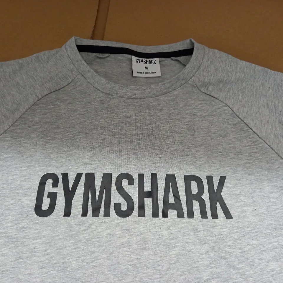GYMSHARK GREY T-SHIRT - M