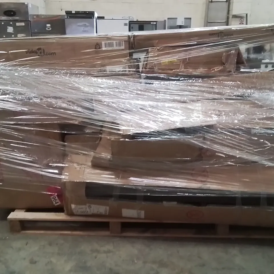 PALLET OF INCOMPLETE FURNITURE SETS