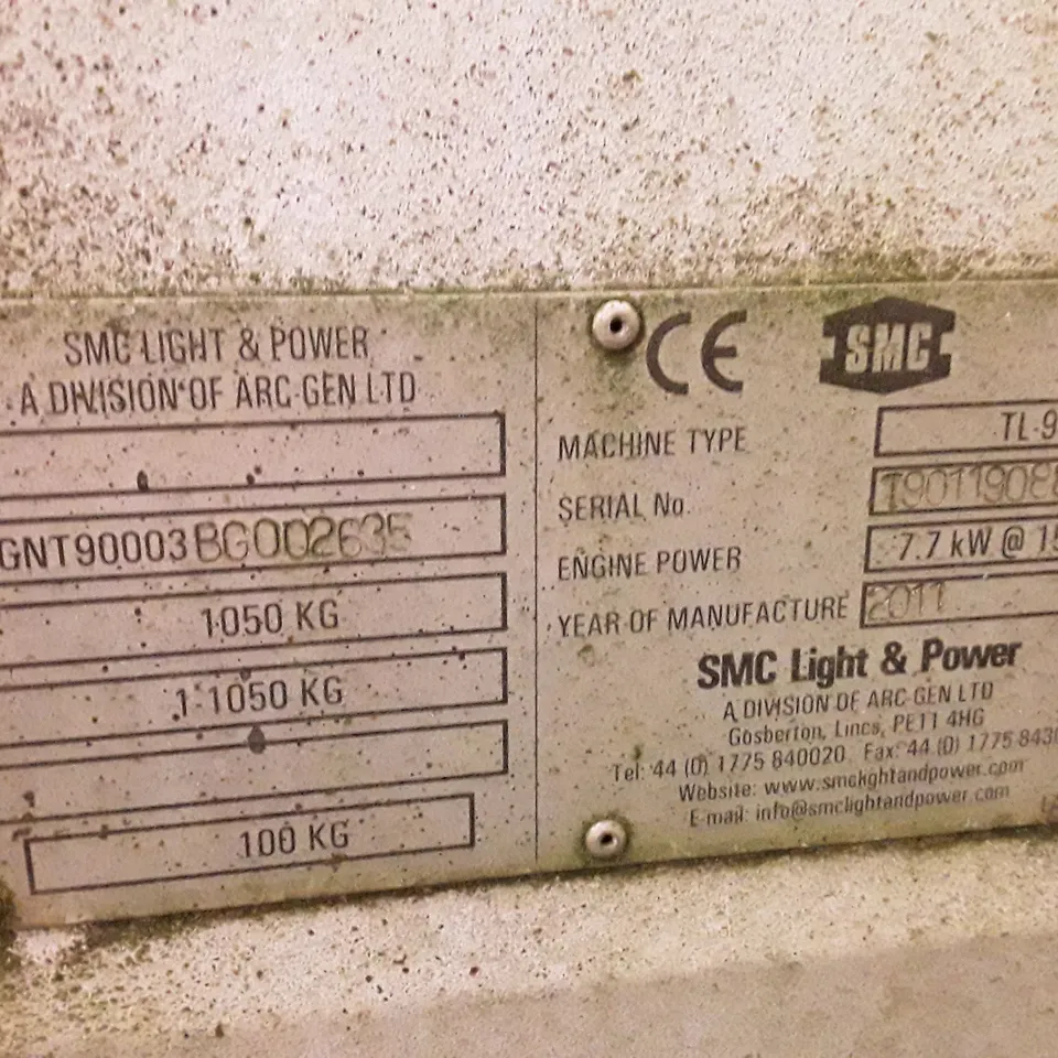 SMC TL-90 MOBILE LIGHTING TOWER