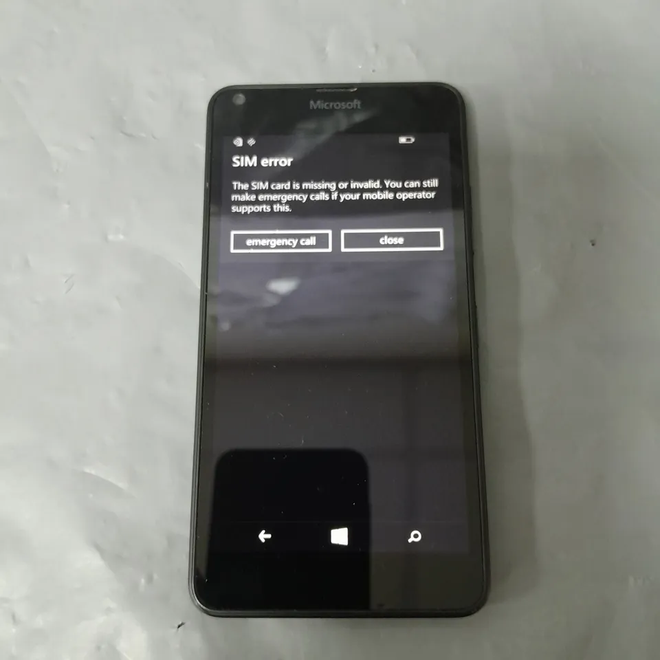 UNBOXED MICROSOFT LUMIA 649 02 BLACK 8GB