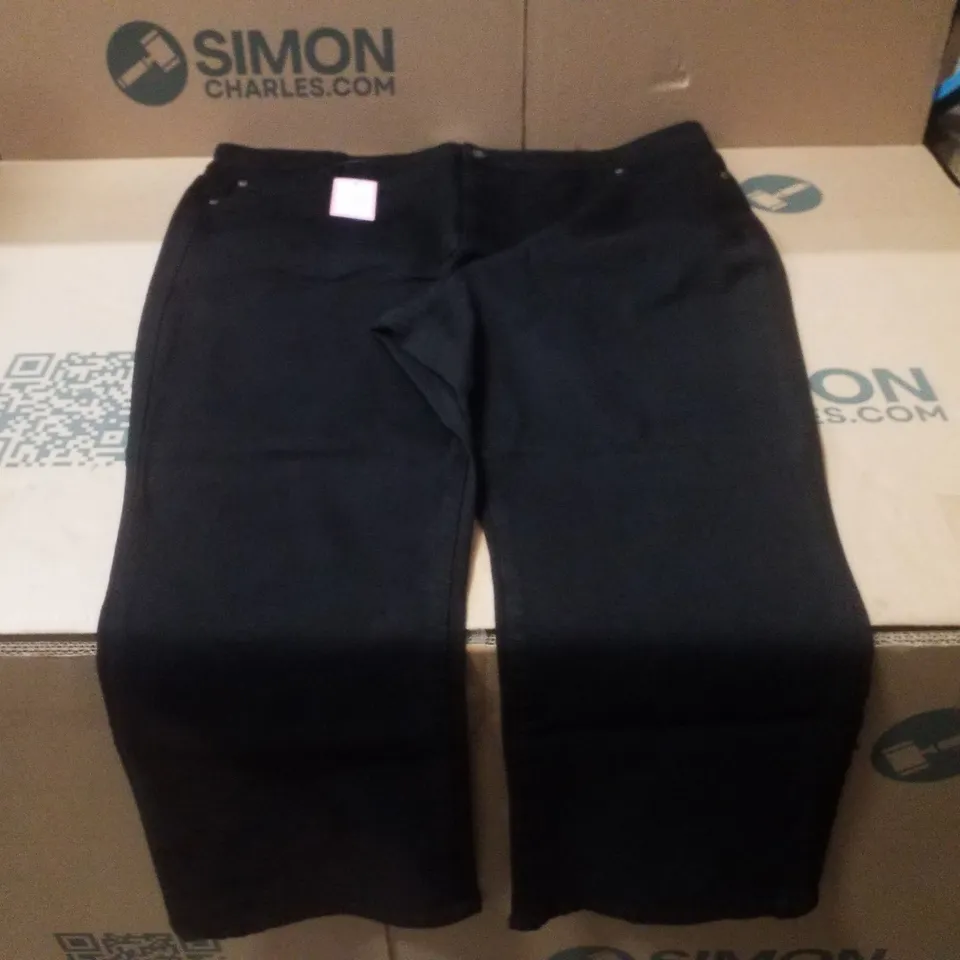 BOX CONTAINING APPROXIMATELY 19 BRAND NEW JULIPA BLACK BOOTCUT JEANS - SIZE 26