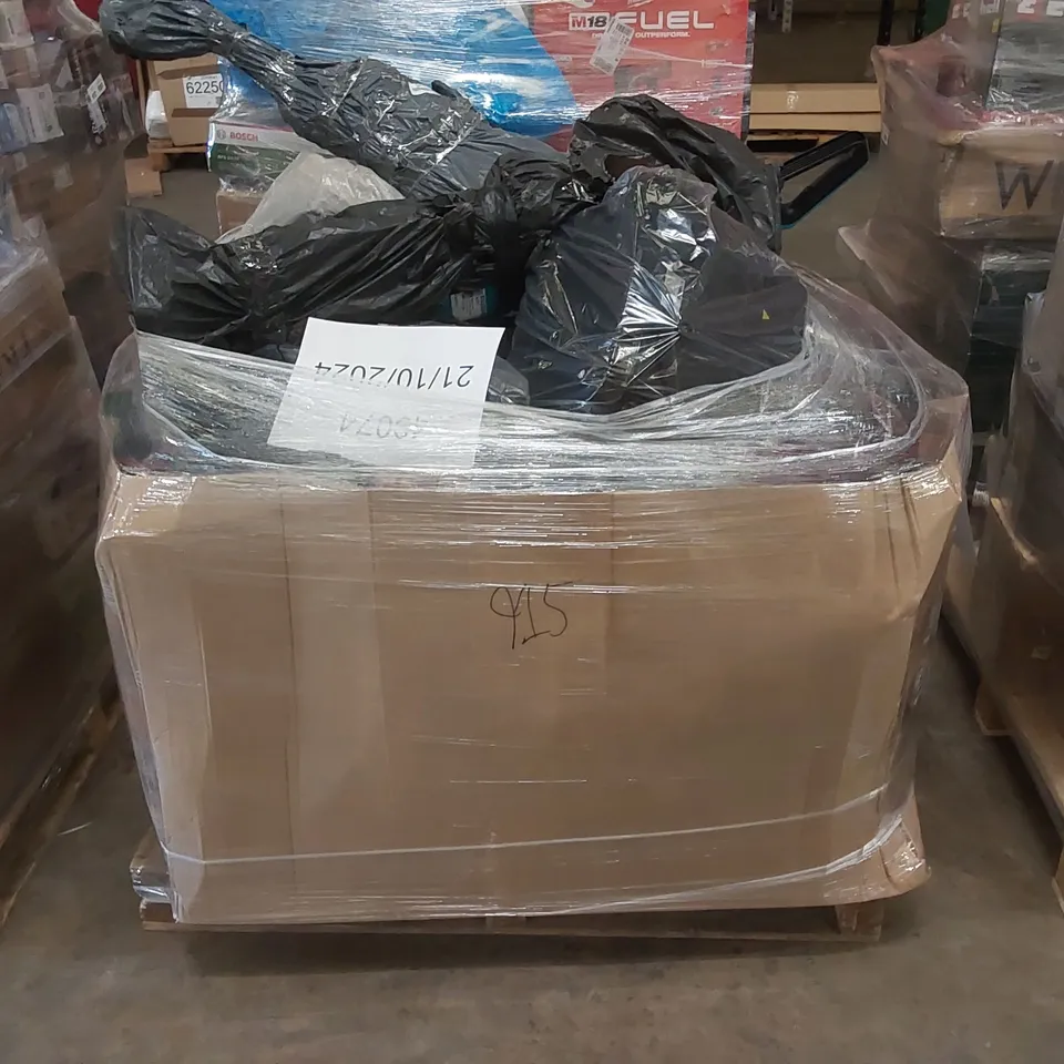 PALLET OF APPROXIMATELY 29 UNPROCESSED RAW RETURN HOUSEHOLD AND ELECTRICAL GOODS TO INCLUDE;