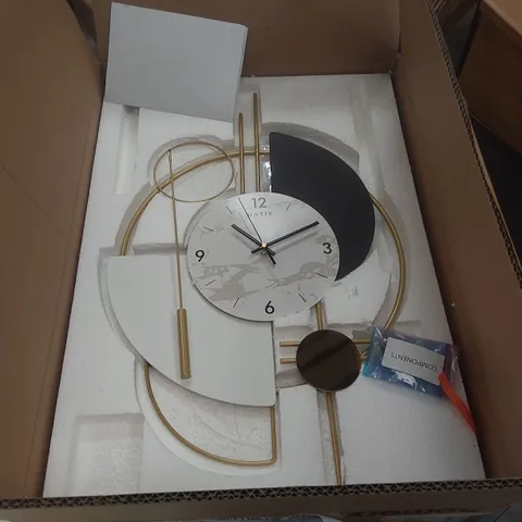 FRISANGE METAL WALL CLOCK