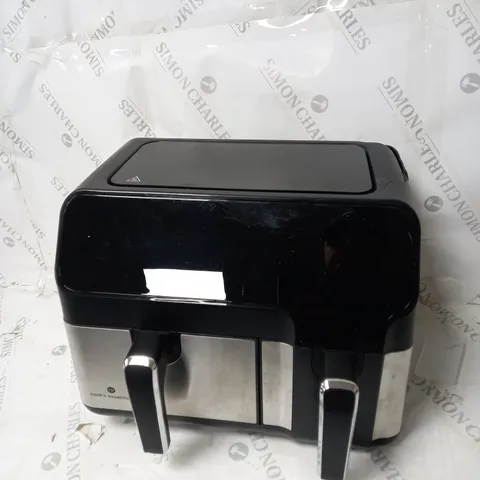 COOK'S ESSENTIALS 7.7L DUAL AIR FRYER