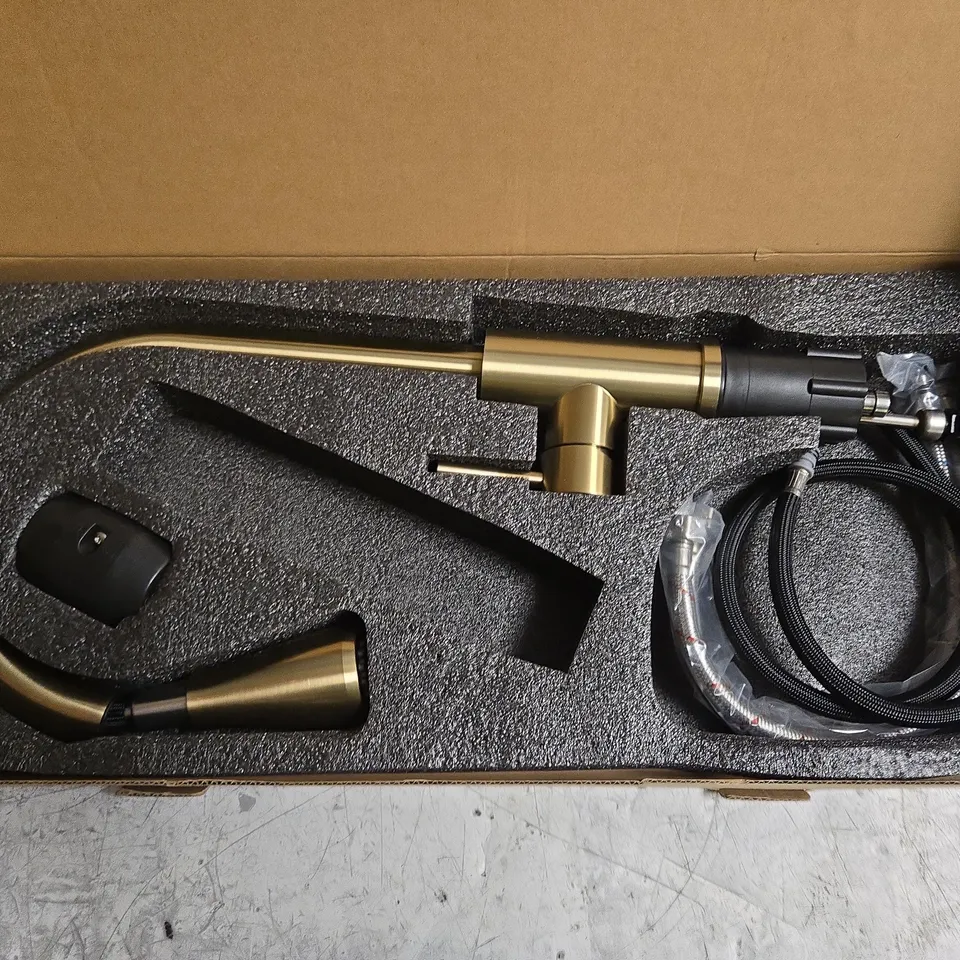 BOXED KITCHEN MIXER TAPS 