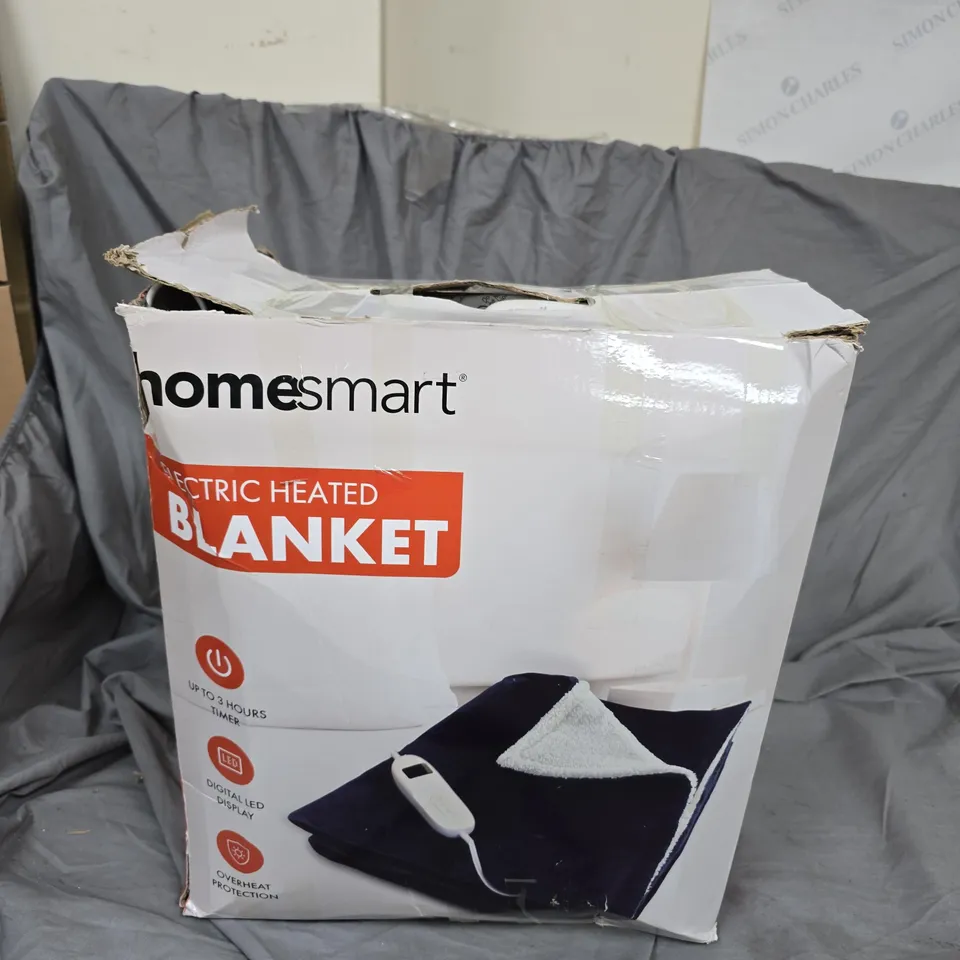 HOMESMART ELECTRIC HEATED BLANKET BEIGE