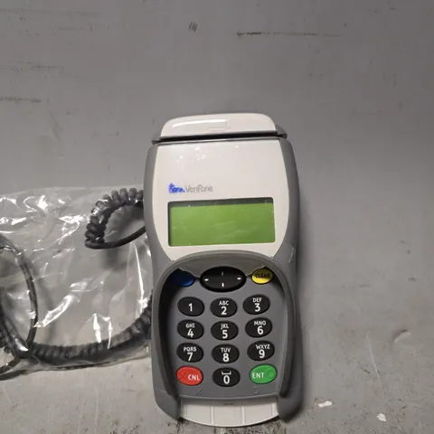 BOX OF APPROXMATELY 15 VERIFONE SECURE PIN PAD CARD MACHINE 
