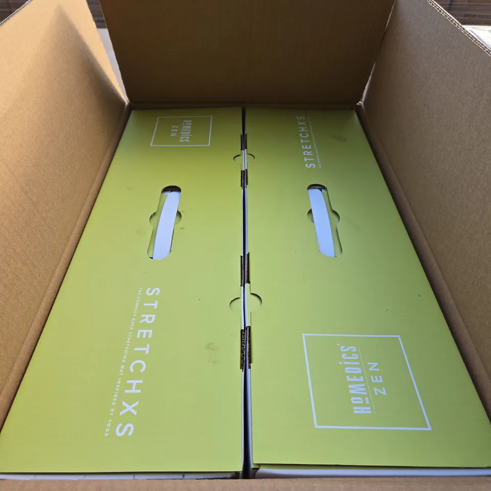 BOX OF 2 HOMEDICS STRETCH XS BACK STRETCHING MAT – COMPACT YOGA-INSPIRED DEVICE