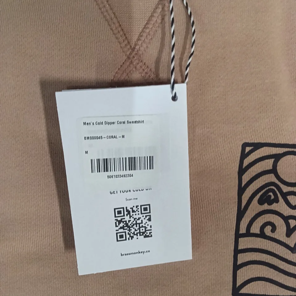 BOX OF BRASS MONKEY SWEATS - CORAL SIZE MEDIUM APPROXIMATELY 16